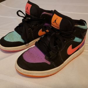 Girls Nike Air Jordan's size 12